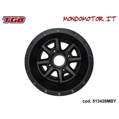 CERCHIONE POSTERIORE IN LEGA NERO TGB