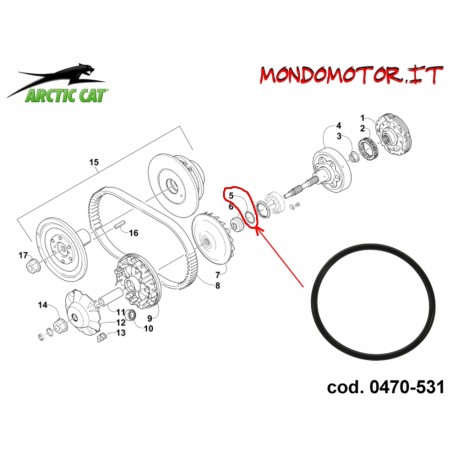ORING ARCTIC CAT