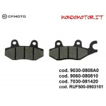 PASTIGLIE FRENO ANT DX