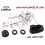 KIT REVISIONE POMPA FRENO ANT