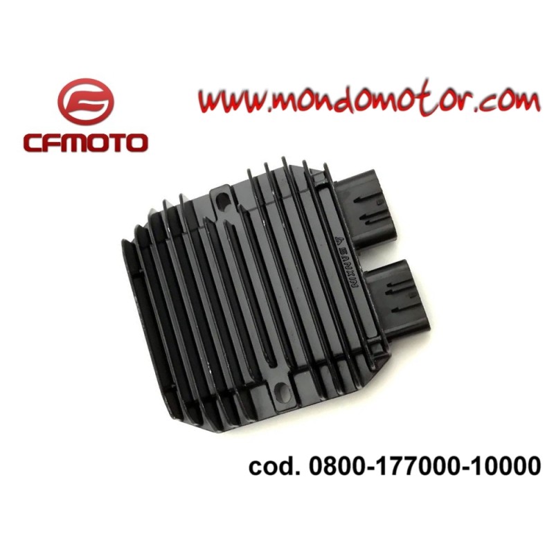 GOOFIT Regolatore Di Tensione Moto 5 Spine 15A - Sostituzione Per Suzuki Bandit GSF 400 1991-1993, Nero, Resistente E Facile Da Installare