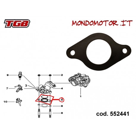 BASETTA COLETTORE  TGB