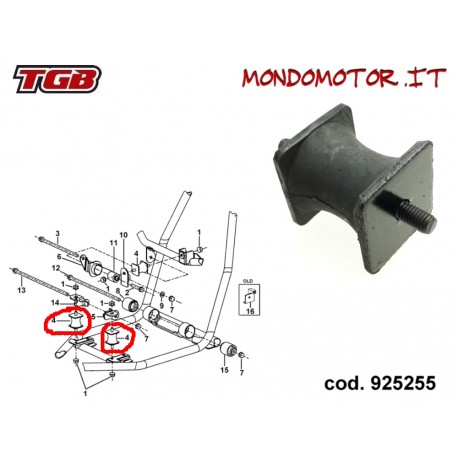 ANTIVIBRANTE TGB