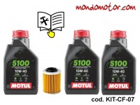 KIT OLIO MOTORE 450 / 520 / 550 / 625 / 600T3 / 850 / 1000