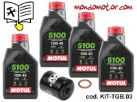 KIT OLIO MOTORE TGB dal 400 al 600