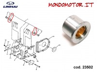 BOCCOLA SUPPORTO MOTORE