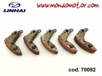 KIT 5 PATTINI FRIZIONE LINHAI