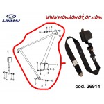 CINTURA DI SICUREZZA UTV