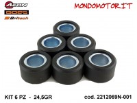 KIT RULLI VARIATORE 24,5 gr