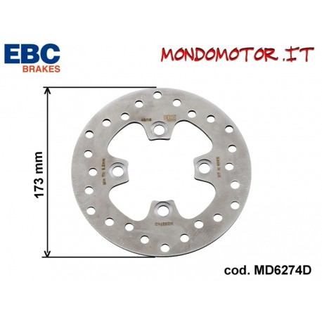 DISCO FRENO ANTERIORE